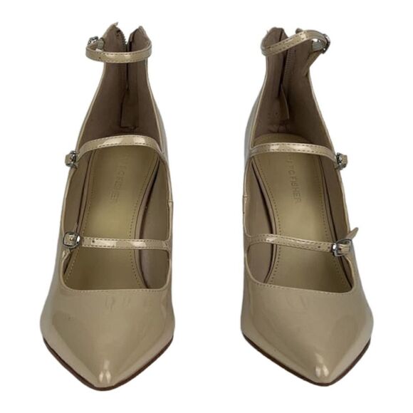 Marc Fisher Women 10 US High Heels Brown Dress Shoes Adjustable Straps  - Picture 3 of 8